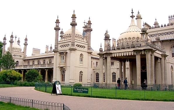 Entrée du palais de Brighton