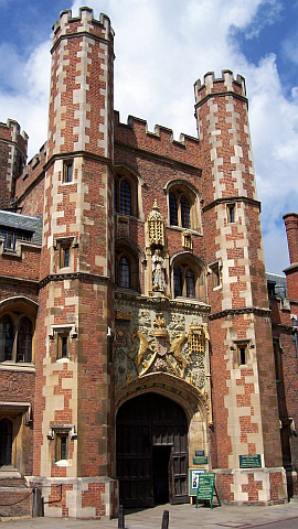 Entrance of St John college