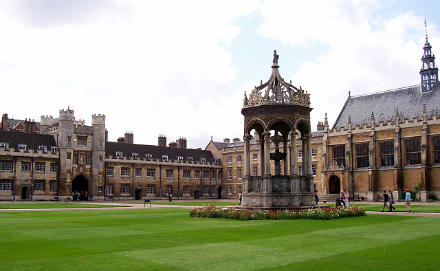 Trinity college courtyard