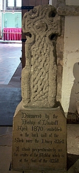 Llandaff cathedral - Celtic cross