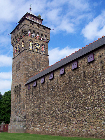 Cardiff castle - Tower