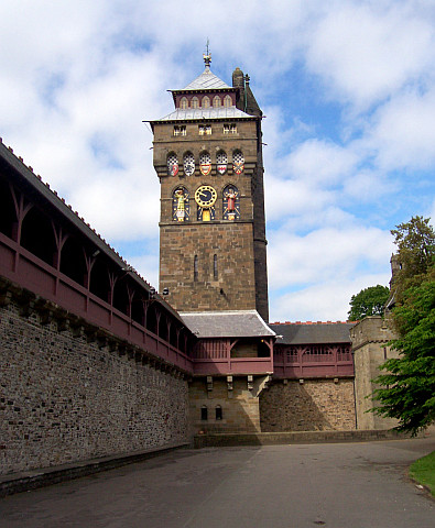 Chateau de Cardiff - remparts