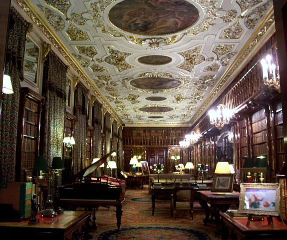 Chatsworth house - Bibliothèque