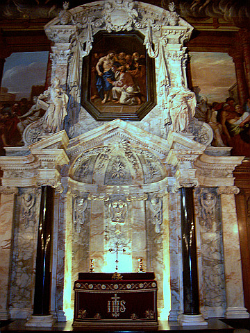 Chatsworth house - Choir of the chapel