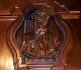 Chatsworth house - Wooden carving