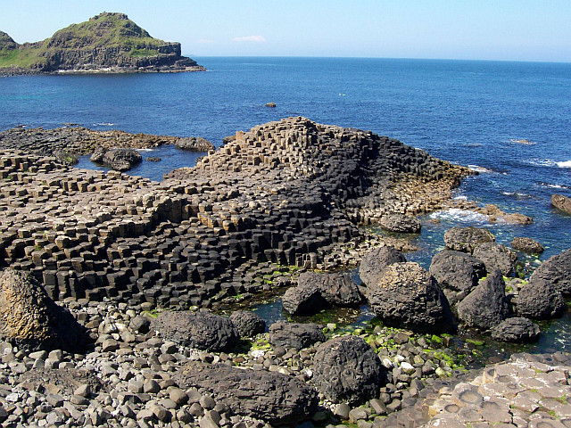 Giant's causeway, the middle causeway (honeycomb)