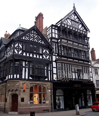 Chester - Bâtiment de style Tudor