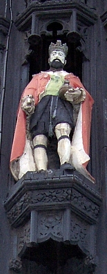 Chester - Zoom sur une sculpture sur bois