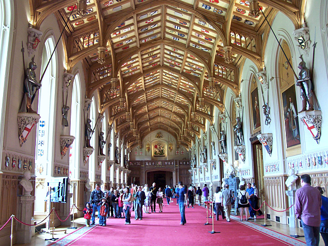Windsor castle - St. George hall