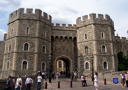 Château de Windsor - Entrée