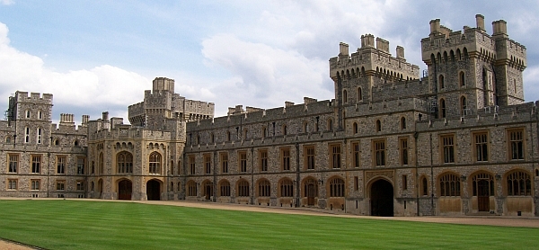 Château de Windsor - Cour intérieure