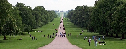 Château de Windsor - Grande promenade