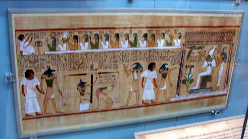 British museum - Egyptian frieze