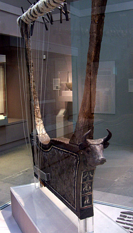 British museum - Sumerian lyre