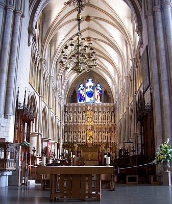 Nave of Southwark cathedral