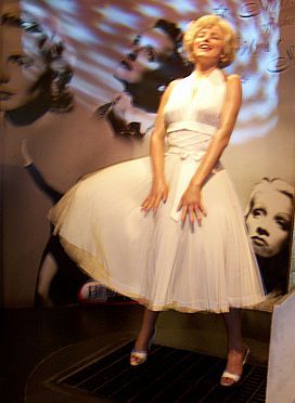 Madame Tussaud's museum - Marilyn Monroe's wax figure