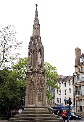 Oxford - Memorial to the Protestant martyrs