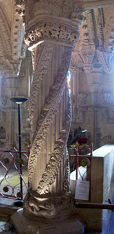 Rosslyn chapel - The apprentice pillar