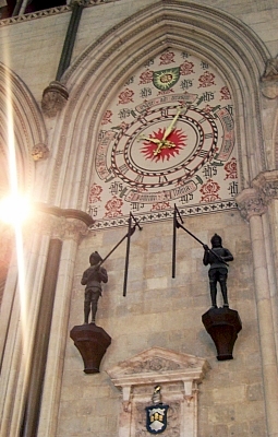 Cathédrale de York - Horloge