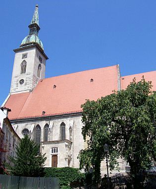 Cathédrale romane Saint-Martin de Bratislava
