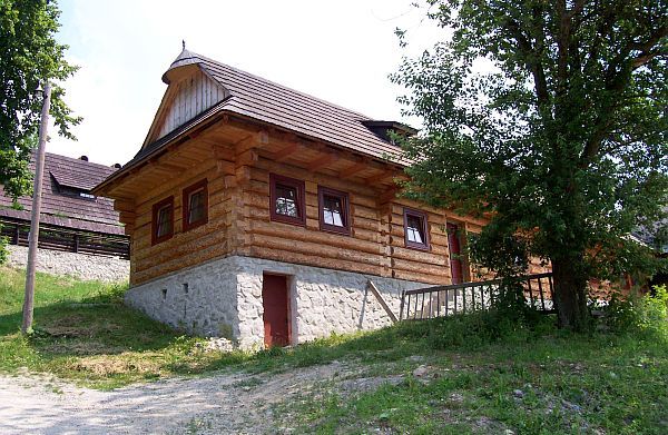 Vlkolínec - Maison en bois