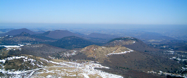 Chaîne des volcans des Puys