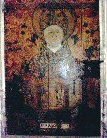 Tiroir des reliques de Saint Mayeul