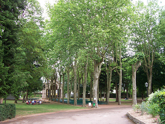 Parc des chapelains à Paray-le-Monial