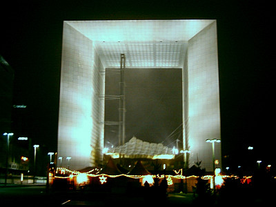 Arche de la Défense by night