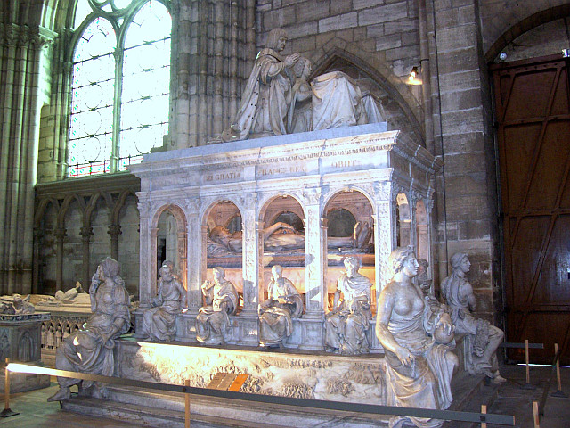 Basilique Saint-Denis - Mausolée de Louis XII et Anne De Bretagne