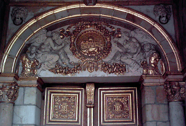 Château de Fontainebleau - Salamandre de la porte dorée
