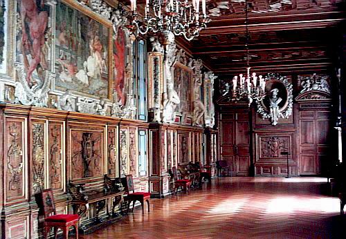 Fontainebleau castle - Francis Ist gallery
