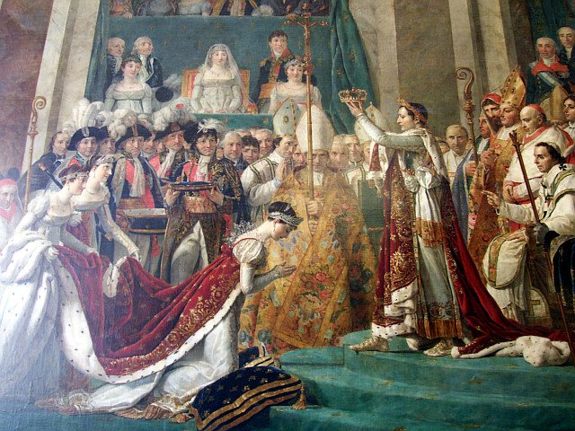 Versailles castle - The Coronation of Napoleon (replica from Jacques-Louis David himself)