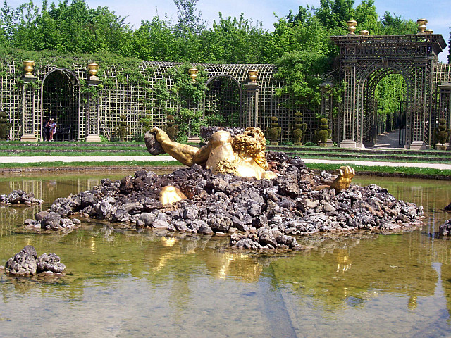 Versailles gardens - Encelade fountain (the groves of Versailles)