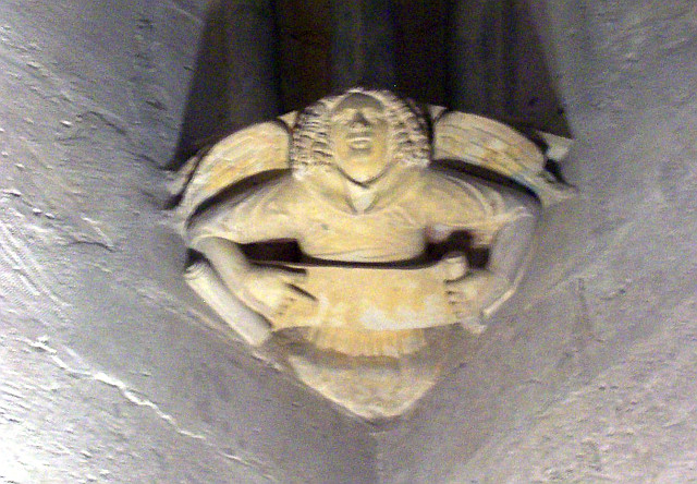 Vincennes castle - Winged man of Tetramorph (St. Matthew)