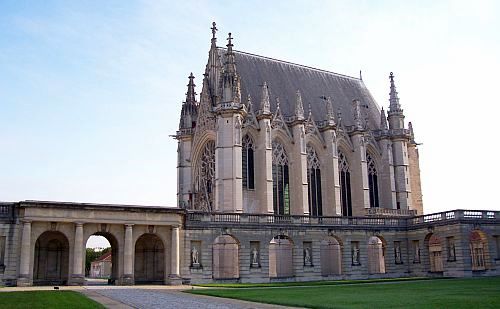 Paris - Sainte chapelle of Vincennes castle