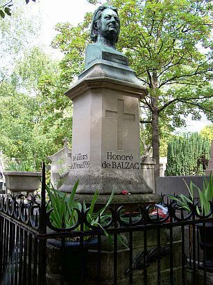 Cimetière du Père Lachaise - Tombe de Balzac