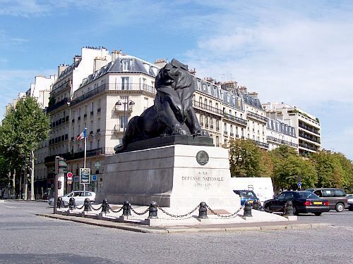 Lion de Denfert-Rochereau