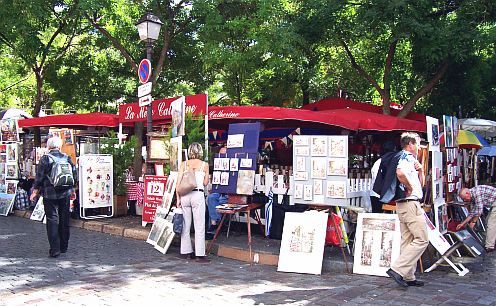 Montmartre - Place du tertre