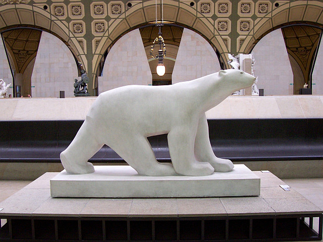 Musée d'Orsay - Ours blanc de Pompon