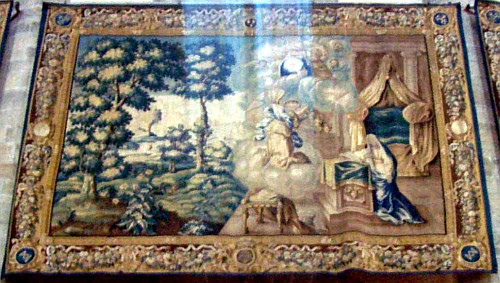 Tapisserie d'Aubusson - Annonciation