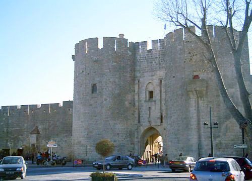 Porte défensive à Aigues-Mortes