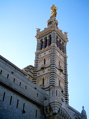 Clocher de la basilique Notre-Dame-de-la-Garde