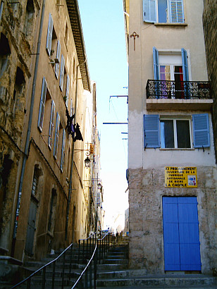 Quartier du panier - montée des accoules