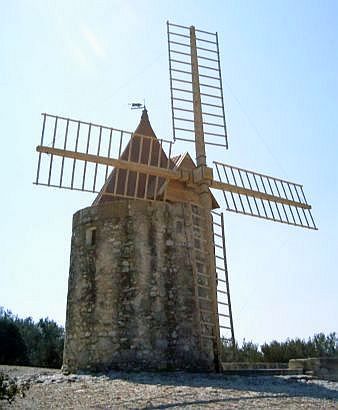 Moulin d'Alphonse Daudet à Fontvieille