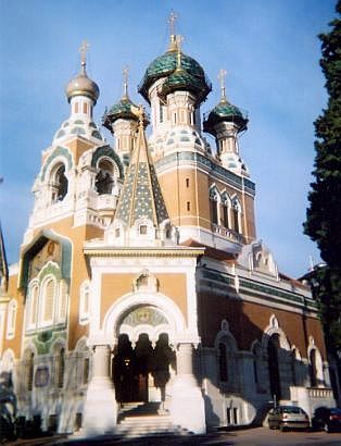 Cathédrale russe Saint-Nicolas à Nice