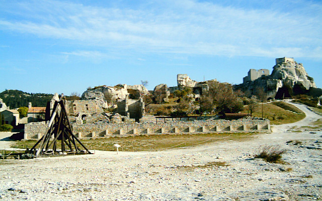 Les Baux-de-Provence - Vestiges du château