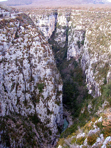 Gorges du Verdon - Vue du pont de l'artuby