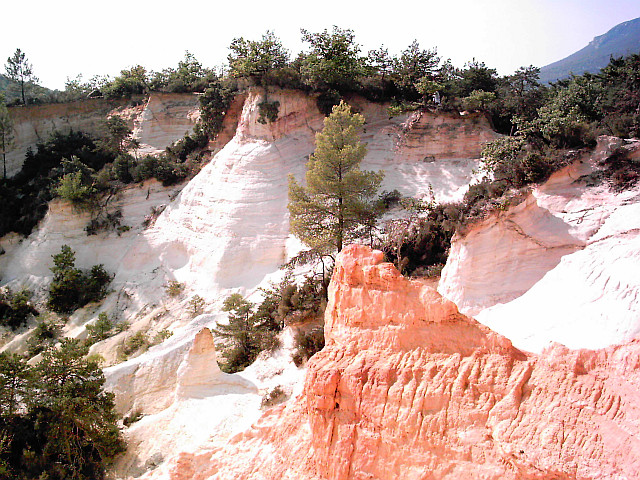 Colorado de Rustrel - Cirque de Barries