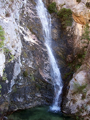 Moustiers Sainte-Marie - Cascade